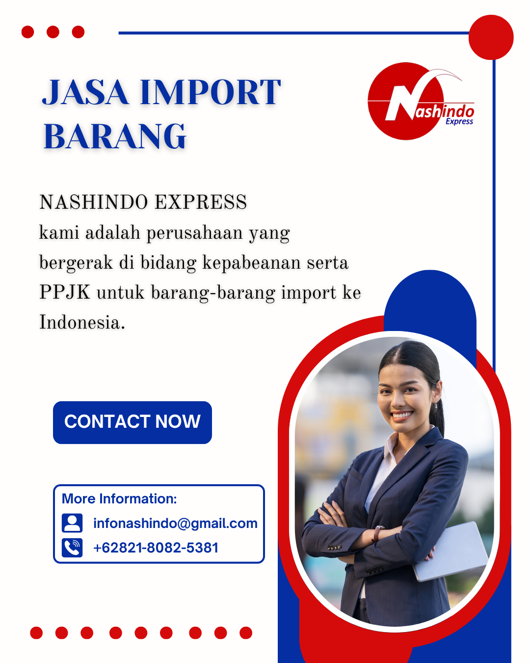 Jasa Import dari Amerika ke Jakarta Indonesia - Jasa Door to Door via Udara & Laut - Nashindo Express