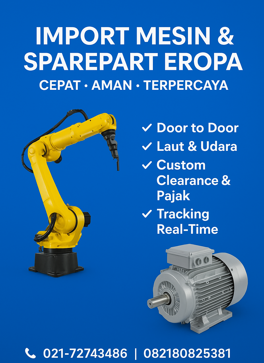Jasa Import Door to Door Eropa ke Indonesia – Aman, Cepat, dan Terpercaya