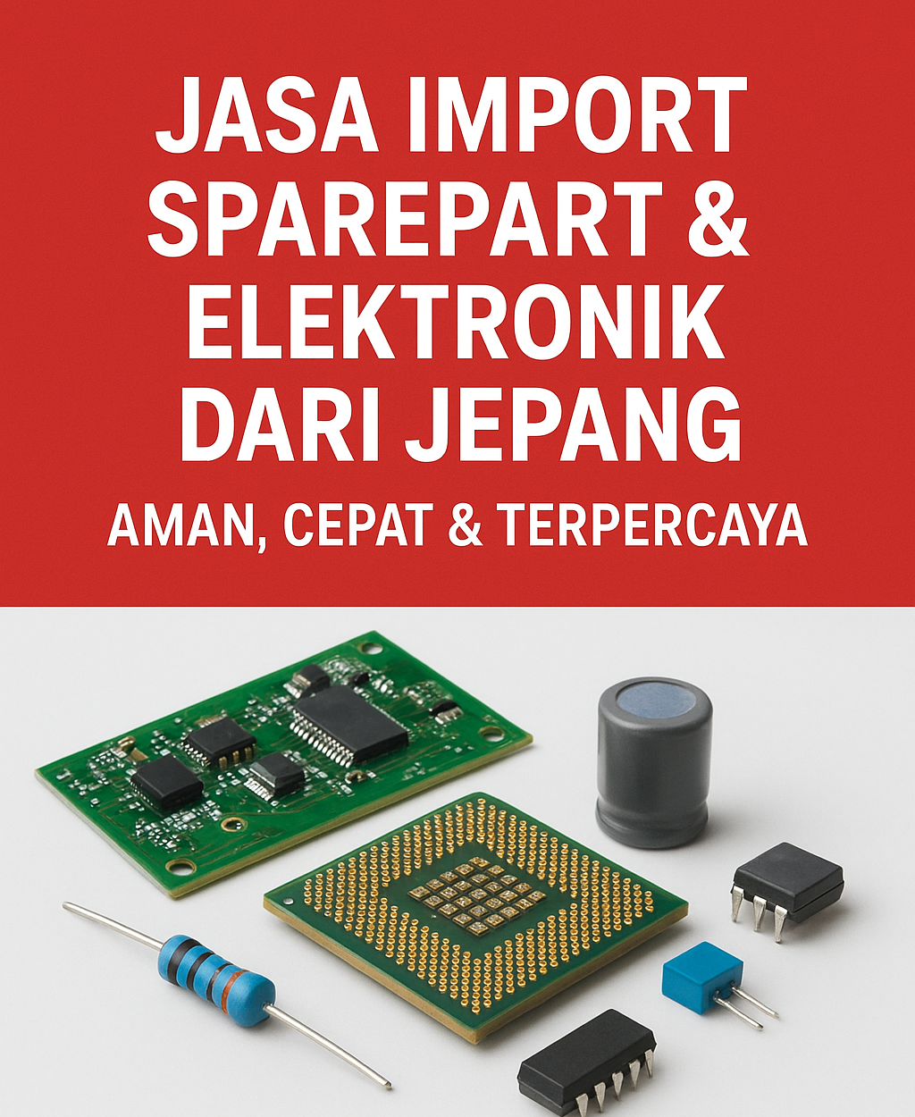 Jasa Import Sparepart & Elektronik dari Jepang – Aman, Cepat & Terpercaya