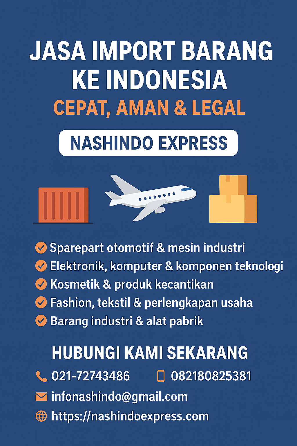 Jasa Import USA ke Jakarta – Door to Door Cepat, Aman, Tanpa Ribet