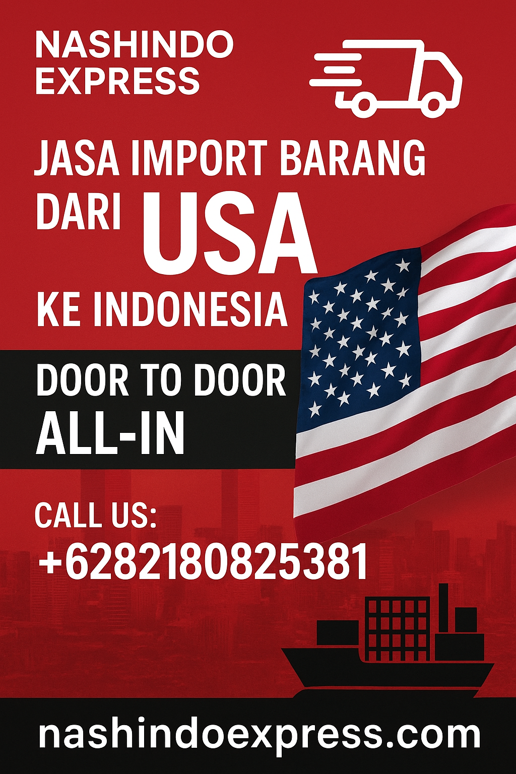 Jasa Import Barang dari USA – Nashindo Express