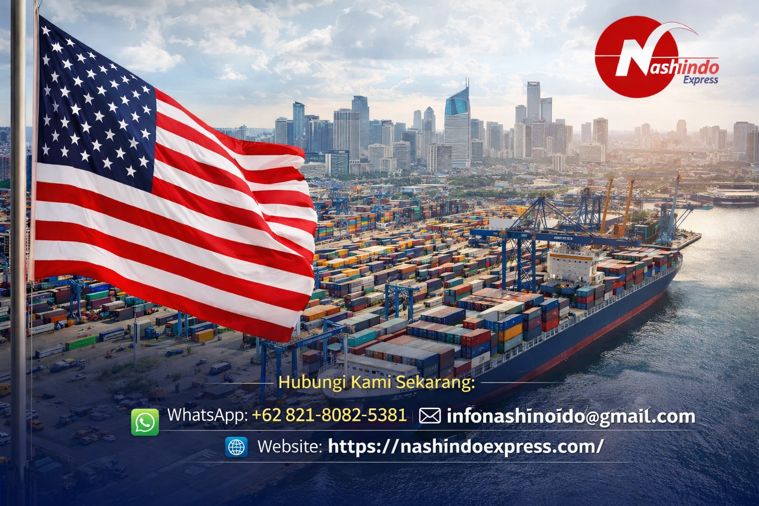 Jasa Import Barang Door to Door Amerika ke Jakarta