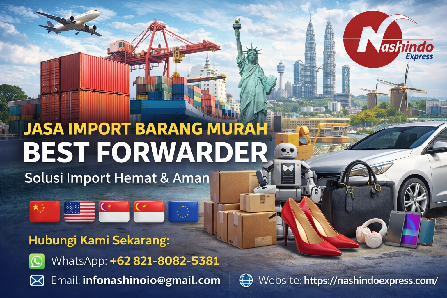Jasa Import Barang Murah - Best Forwarder
