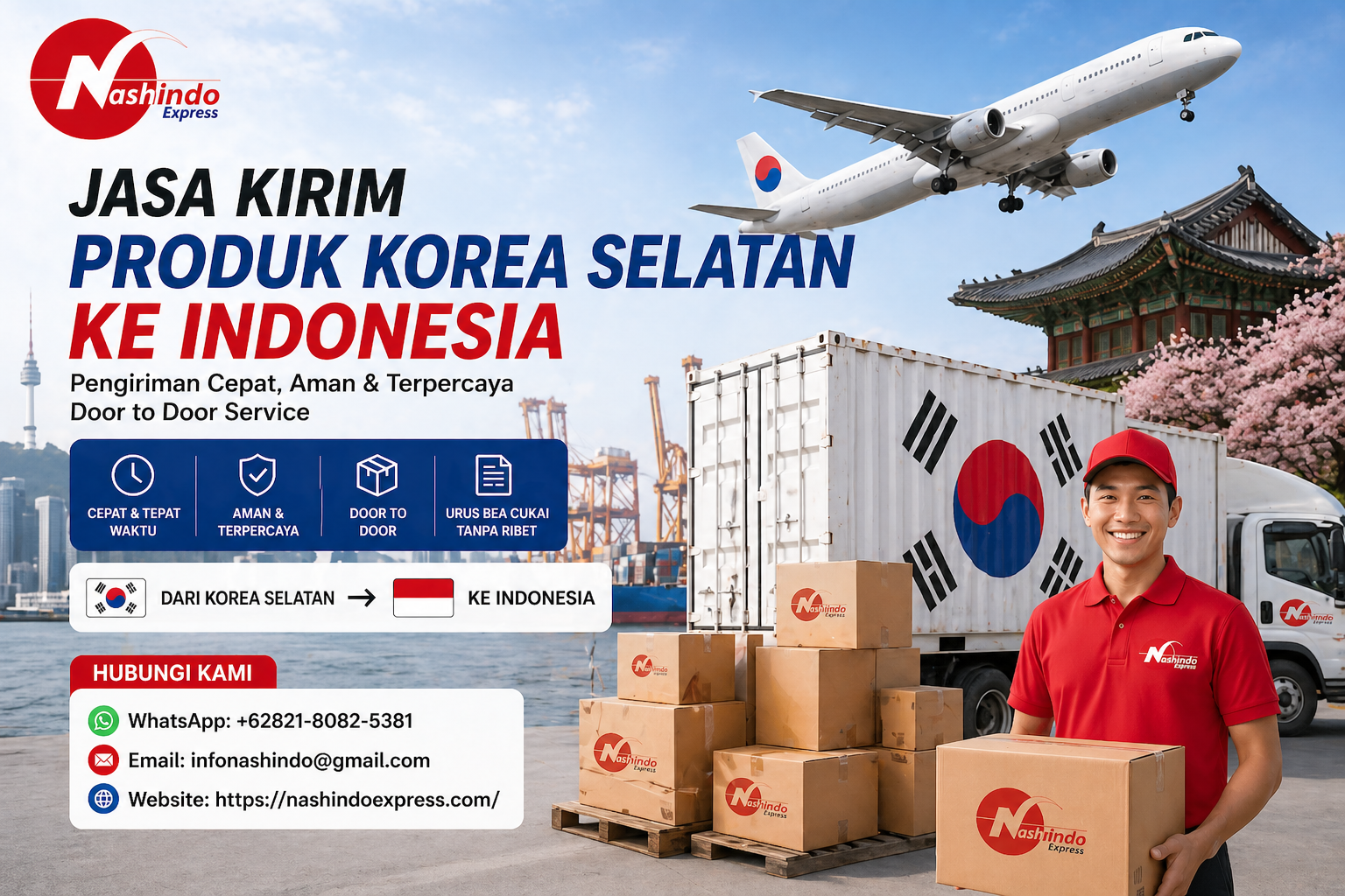 Jasa Kirim Produk - Produk Korea Selatan Ke Indonesia Best Forwarder