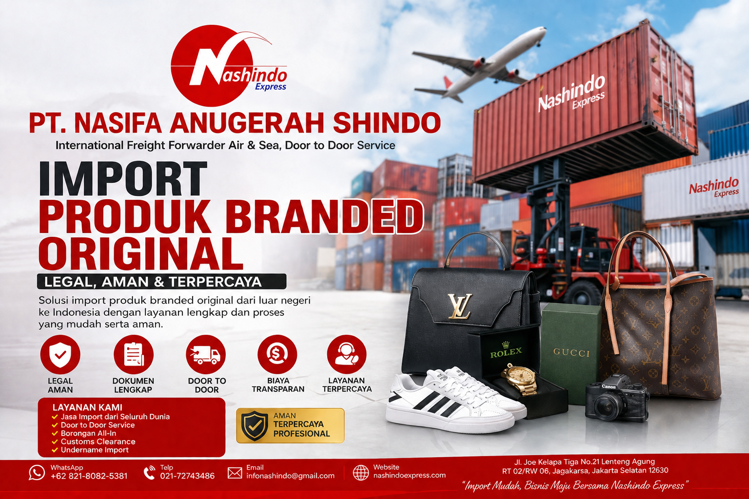 Cara Import Produk-Produk Branded (Original) ke Indonesia dengan Legal & Aman Cara Import Produk-Produk Branded (Original) ke Indonesia dengan Legal & Aman